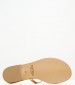 Women Flats 04.561 Gold Leather MAKIS KOTRIS