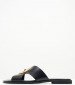 Women Flats 04.580 Black Leather MAKIS KOTRIS