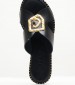 Women Flats 04.580 Black Leather MAKIS KOTRIS