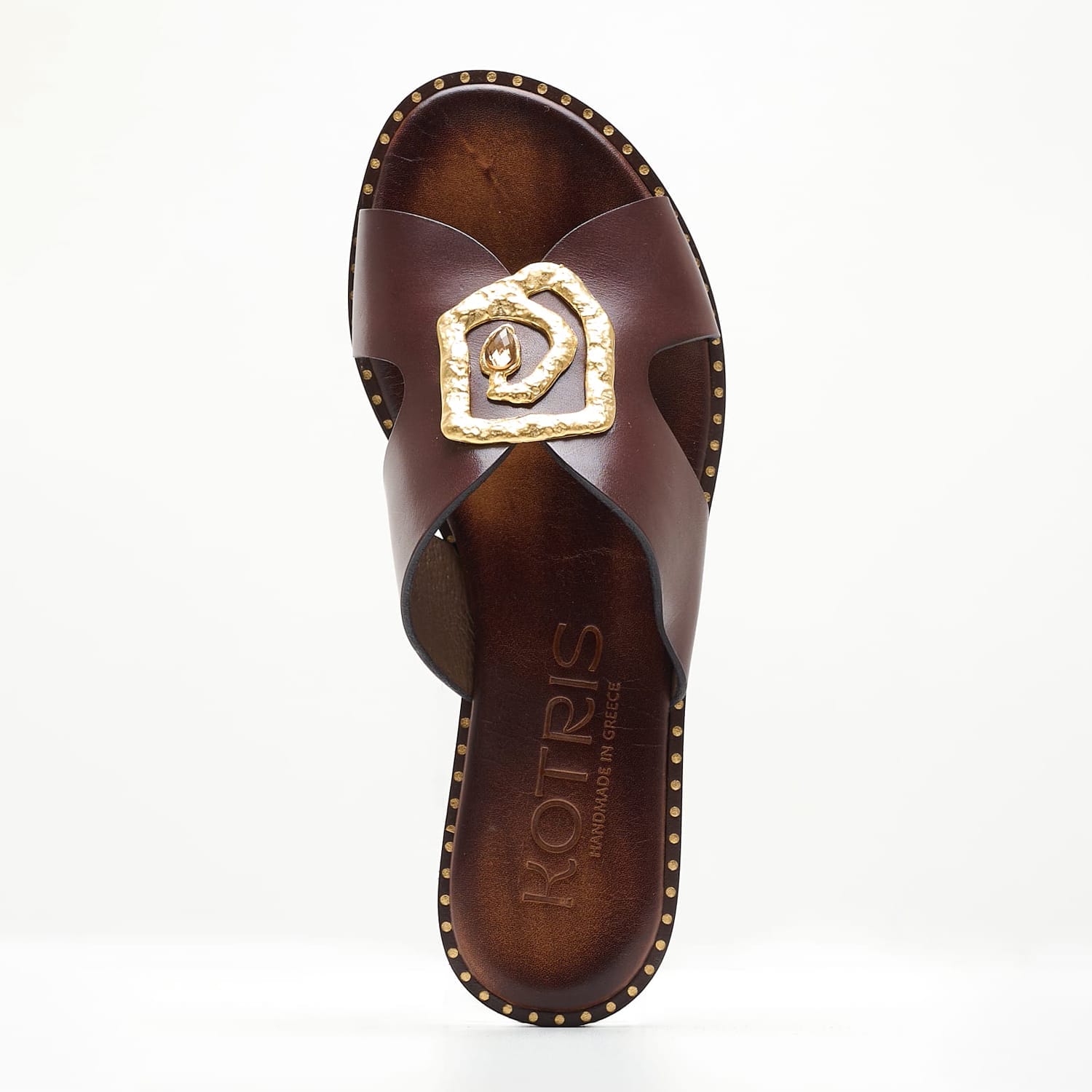 Γυναικεία Flats 04.580 Καφέ Δέρμα Makis Kotris Γυναικεία Flats 04.580 Καφέ Δέρμα Makis Kotris