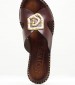 Women Flats 04.580 Brown Leather MAKIS KOTRIS