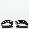 Γυναικεία Flats 04.645.S Μαύρο Δέρμα Makis Kotris Γυναικεία Flats 04.645.S Μαύρο Δέρμα Makis Kotris