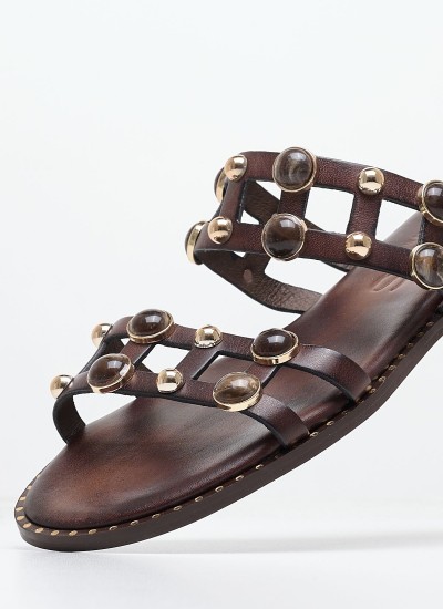 Women Sandals 2349.91670 Silver Leather Mortoglou
