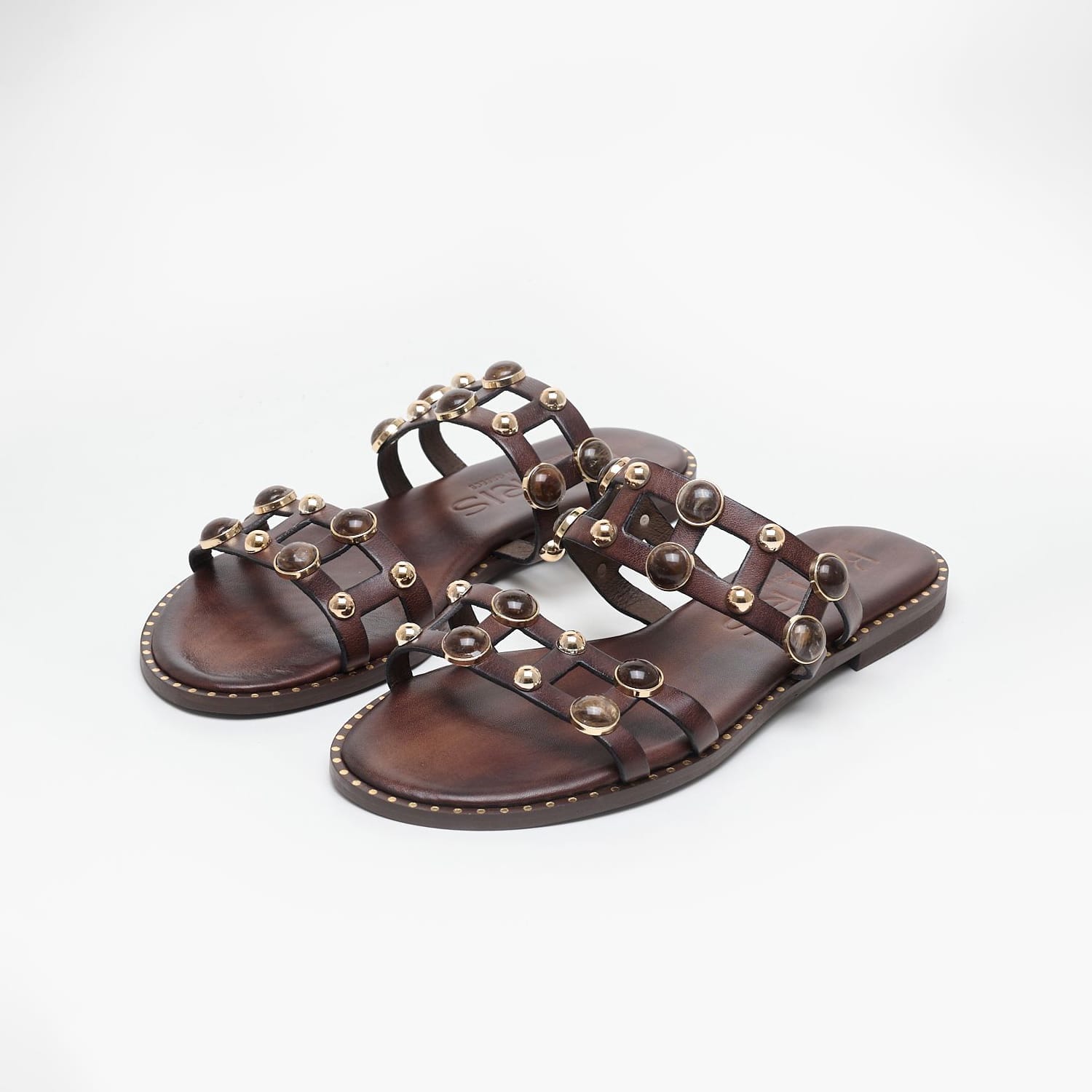 Γυναικεία Flats 04.645.S Καφέ Δέρμα Makis Kotris Γυναικεία Flats 04.645.S Καφέ Δέρμα Makis Kotris