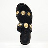 Γυναικεία Flats 04.857 Μαύρο Δέρμα Makis Kotris