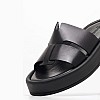 Women Flats 21.555 Black Leather MAKIS KOTRIS Women Flats 21.555 Black Leather MAKIS KOTRIS