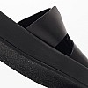 Women Flats 21.555 Black Leather MAKIS KOTRIS Women Flats 21.555 Black Leather MAKIS KOTRIS