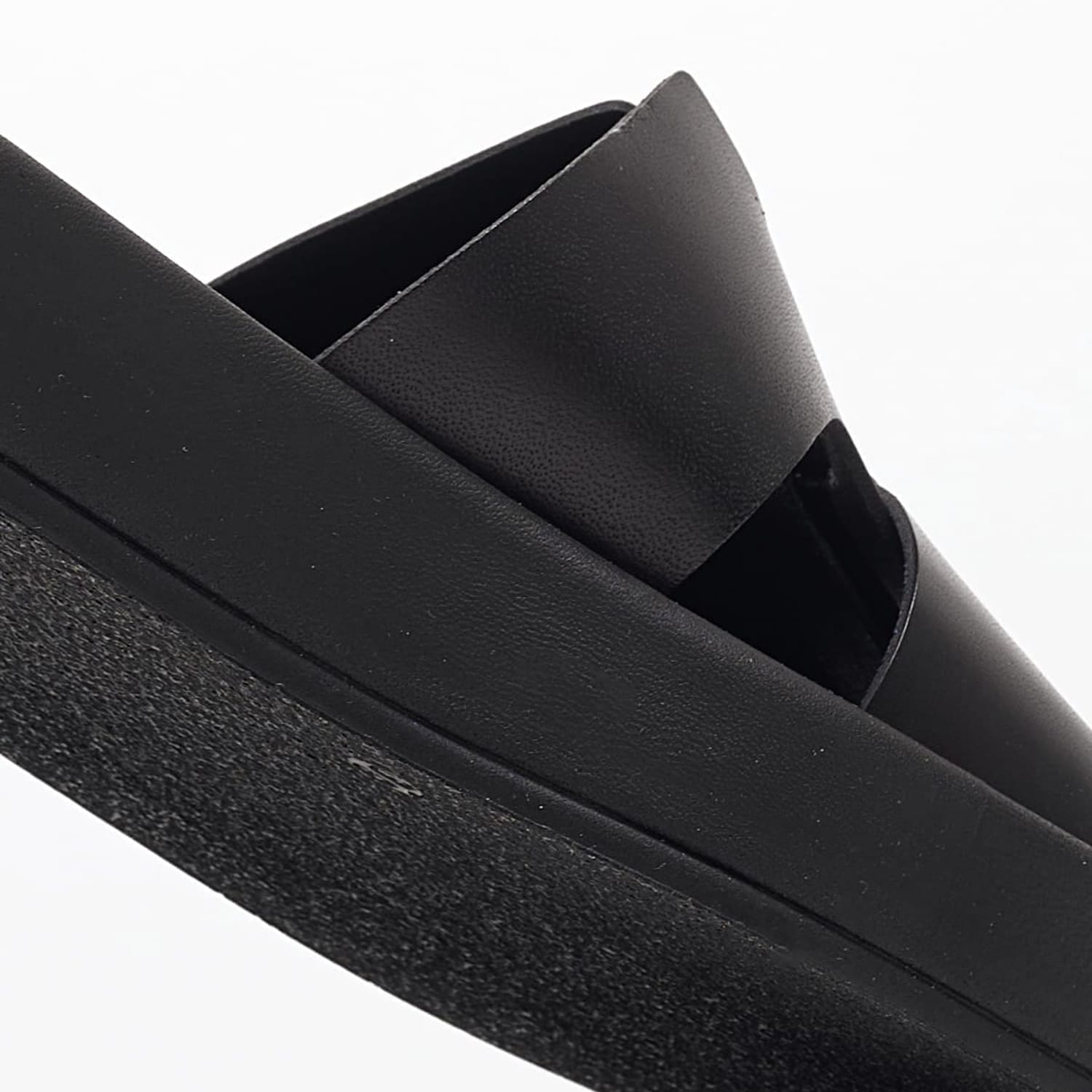 Women Flats 21.555 Black Leather MAKIS KOTRIS Women Flats 21.555 Black Leather MAKIS KOTRIS