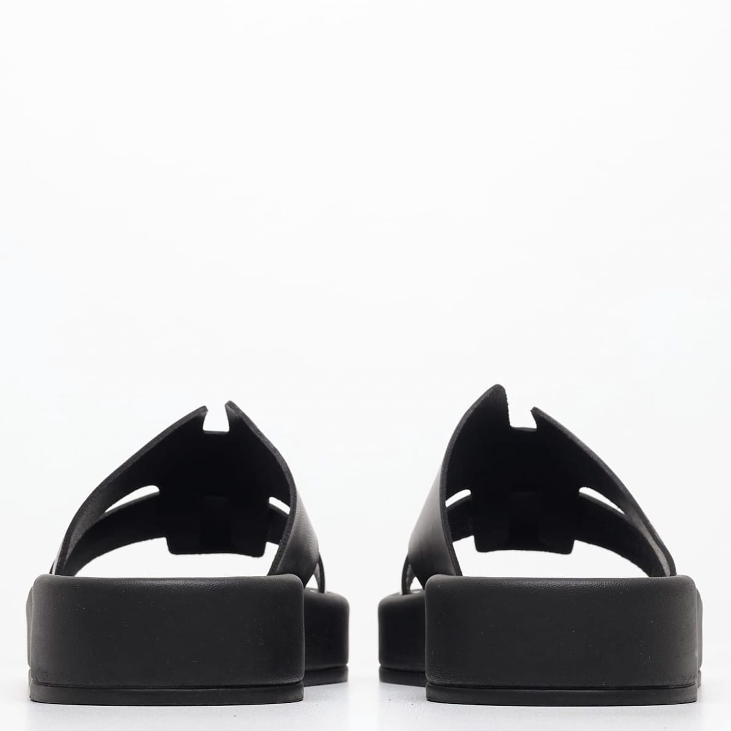 Women Flats 21.555 Black Leather MAKIS KOTRIS Women Flats 21.555 Black Leather MAKIS KOTRIS