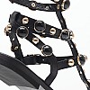 Γυναικεία Flats K.730.ST Μαύρο Δέρμα Makis Kotris Γυναικεία Flats K.730.ST Μαύρο Δέρμα Makis Kotris