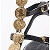 Women Flats K.750 Black Leather MAKIS KOTRIS Women Flats K.750 Black Leather MAKIS KOTRIS