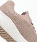 Women Casual Shoes 117027 Beige Fabric Skechers