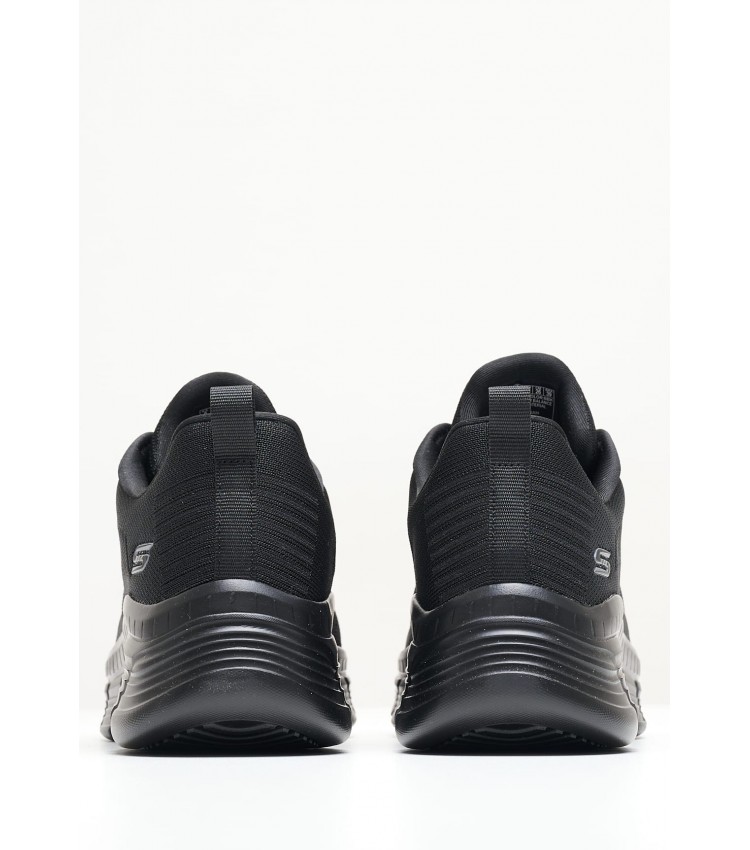 Γυναικεία Παπούτσια Casual 117385 Μαύρο Ύφασμα Skechers