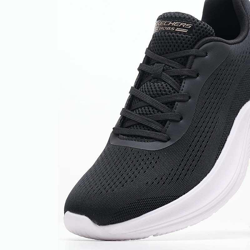 Γυναικεία Παπούτσια Casual 117550.Bl Μαύρο Ύφασμα Skechers