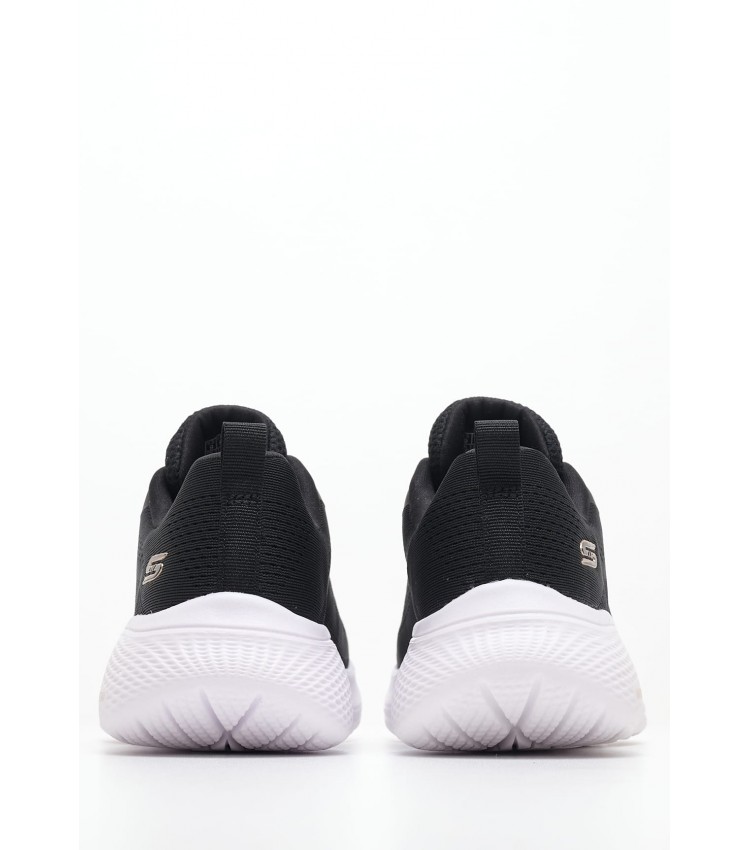 Γυναικεία Παπούτσια Casual 117550.Bl Μαύρο Ύφασμα Skechers