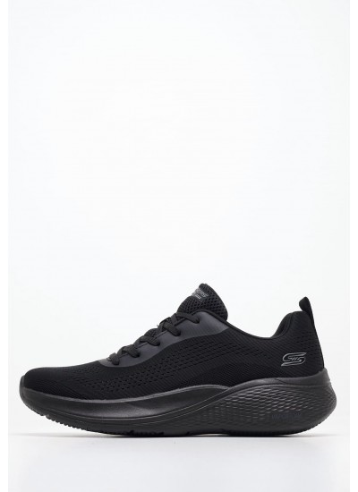Women Casual Shoes 117550 Black Fabric Skechers