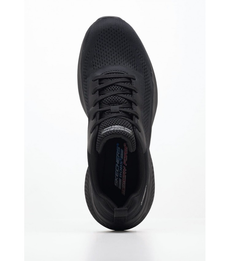 Women Casual Shoes 117550 Black Fabric Skechers