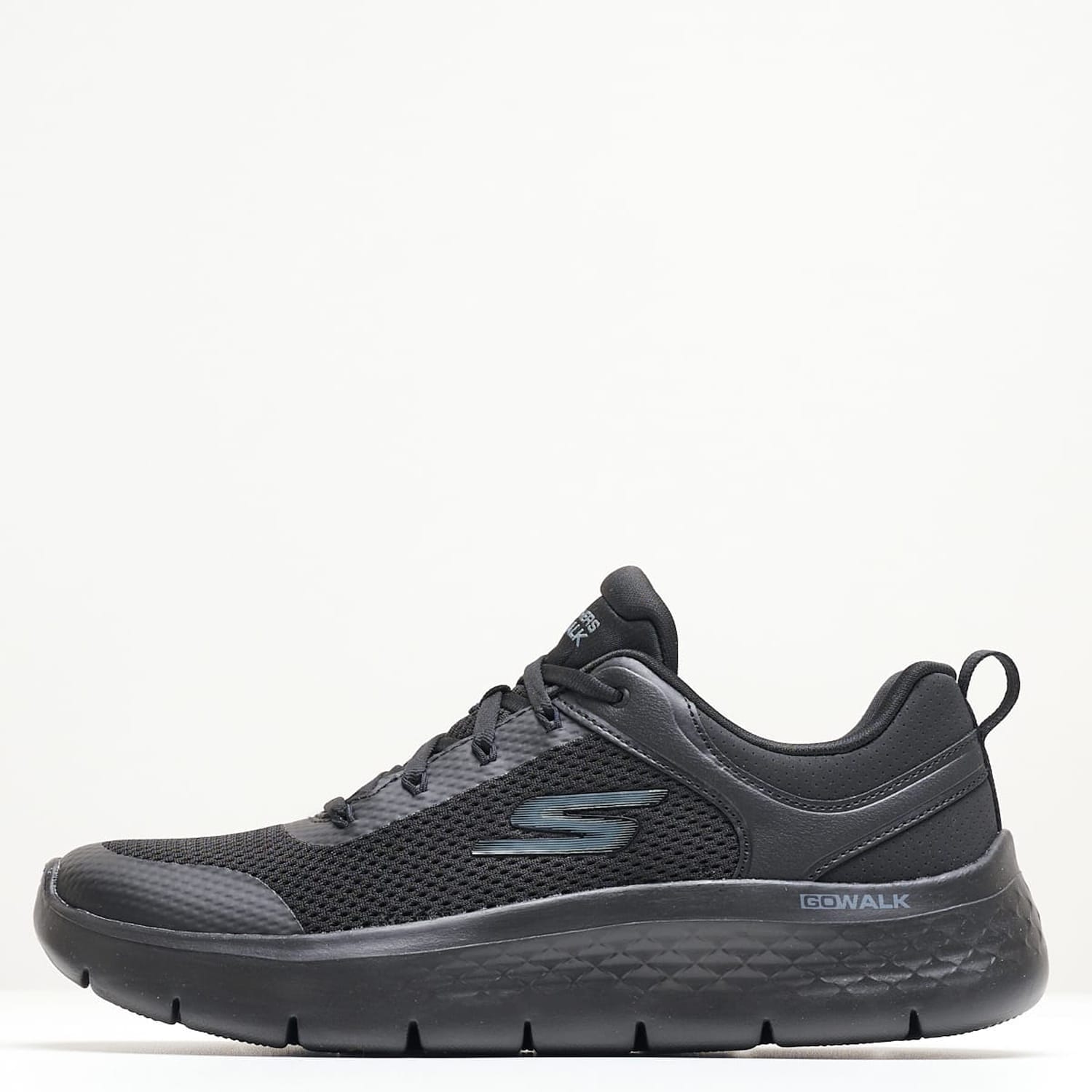 Γυναικεία Παπούτσια Casual 124817 Μαύρο Ύφασμα Skechers