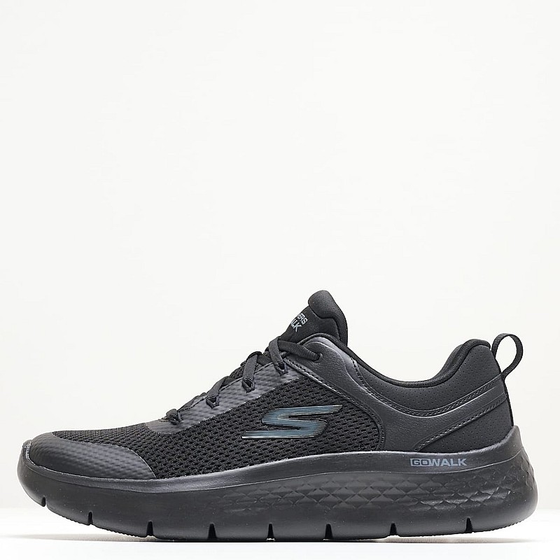 Γυναικεία Παπούτσια Casual 124817 Μαύρο Ύφασμα Skechers