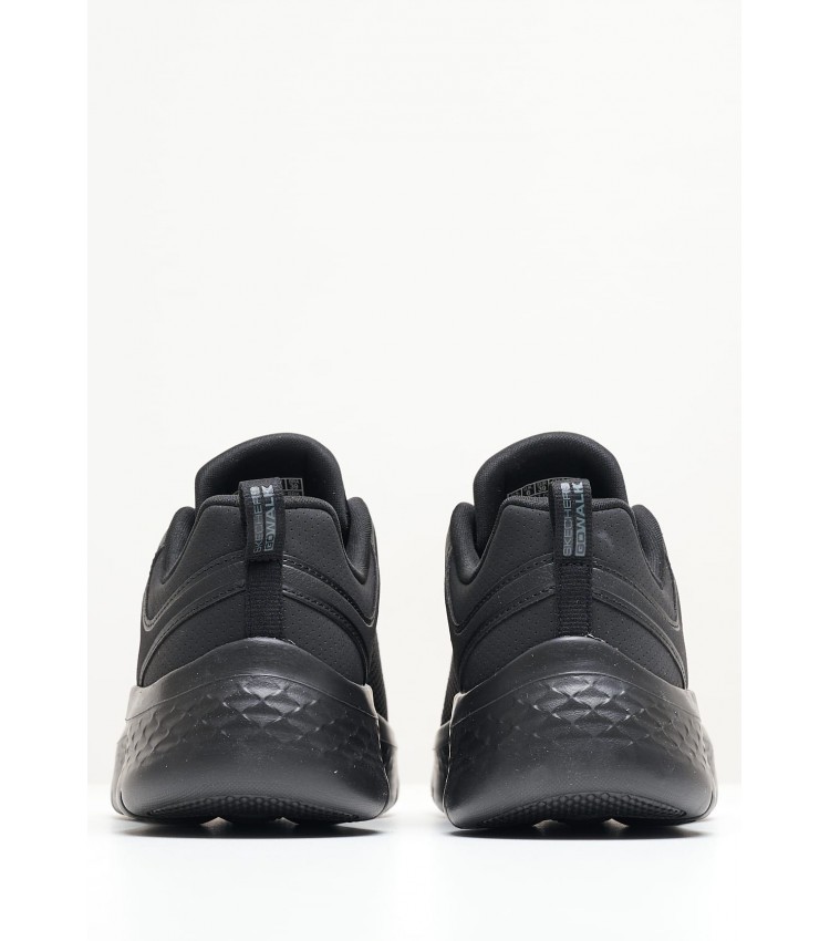 Women Casual Shoes 124817 Black Fabric Skechers