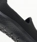 Γυναικεία Παπούτσια Casual 124819 Μαύρο Ύφασμα Skechers
