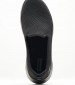 Γυναικεία Παπούτσια Casual 124819 Μαύρο Ύφασμα Skechers