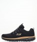 Women Casual Shoes 12615 Black Fabric Skechers