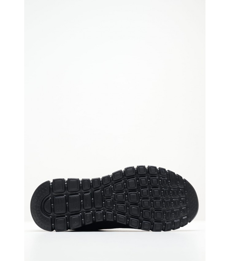 Women Casual Shoes 12615 Black Fabric Skechers
