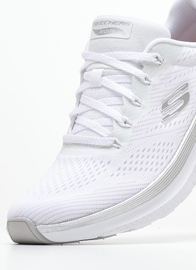 Ανδρικά Παπούτσια Casual 232399 Λαδί Ύφασμα Skechers