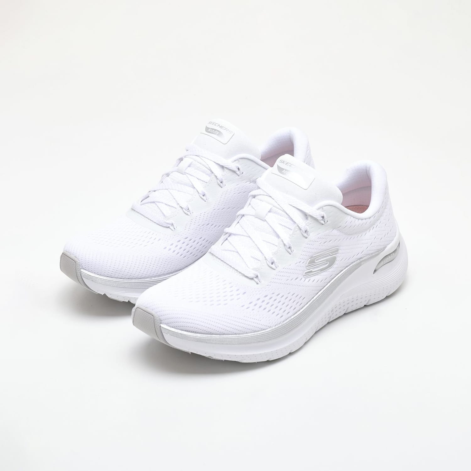 Γυναικεία Παπούτσια Casual 150067 Άσπρο Ύφασμα Skechers Γυναικεία Παπούτσια Casual 150067 Άσπρο Ύφασμα Skechers