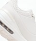 Women Casual Shoes 155401 White ECOleather Skechers