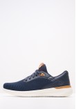 Ανδρικά Παπούτσια Casual 210406 Μπλε Ύφασμα Skechers