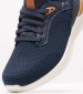 Men Casual Shoes 210406 Blue Fabric Skechers