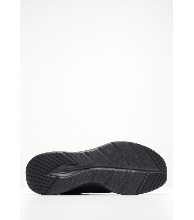 Ανδρικά Παπούτσια Casual 232625 Μαύρο Ύφασμα Skechers