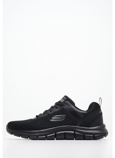 Men Casual Shoes 232698 Black Fabric Skechers