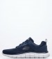 Ανδρικά Παπούτσια Casual 232698 Μπλε Ύφασμα Skechers