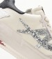 Women Casual Shoes Moonlight White Leather Ash
