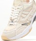 Women Casual Shoes Race.B Beige Leather Ash