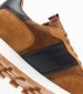 Ανδρικά Παπούτσια Casual 7200209 Ταμπά Δέρμα Καστόρι Perlamoda