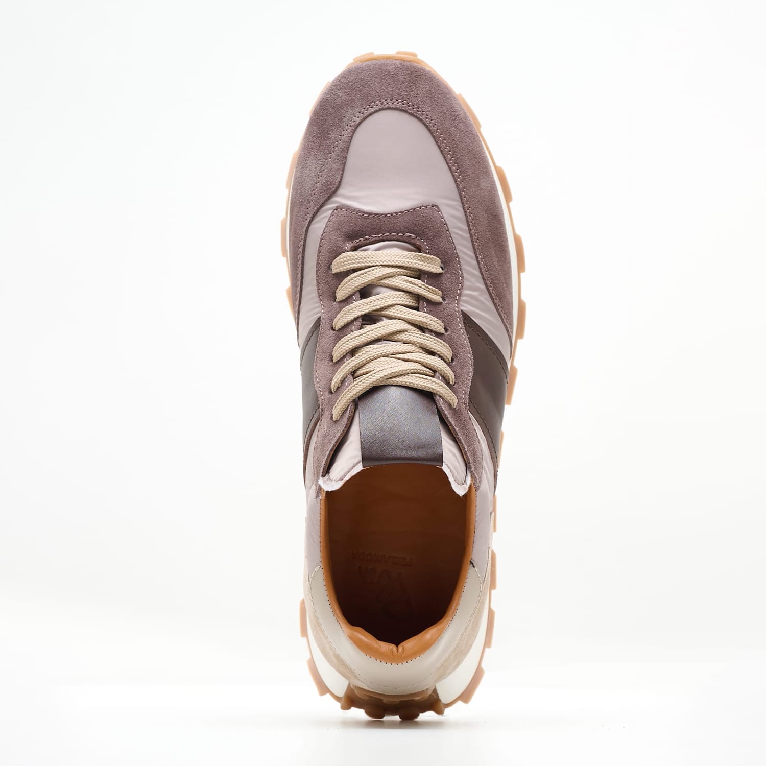 Men Casual Shoes 7200209 Taupe Buckskin Perlamoda
