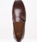 Men Moccasins 7372 Brown Leather Perlamoda