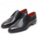 Men Shoes F321 Black Leather Perlamoda