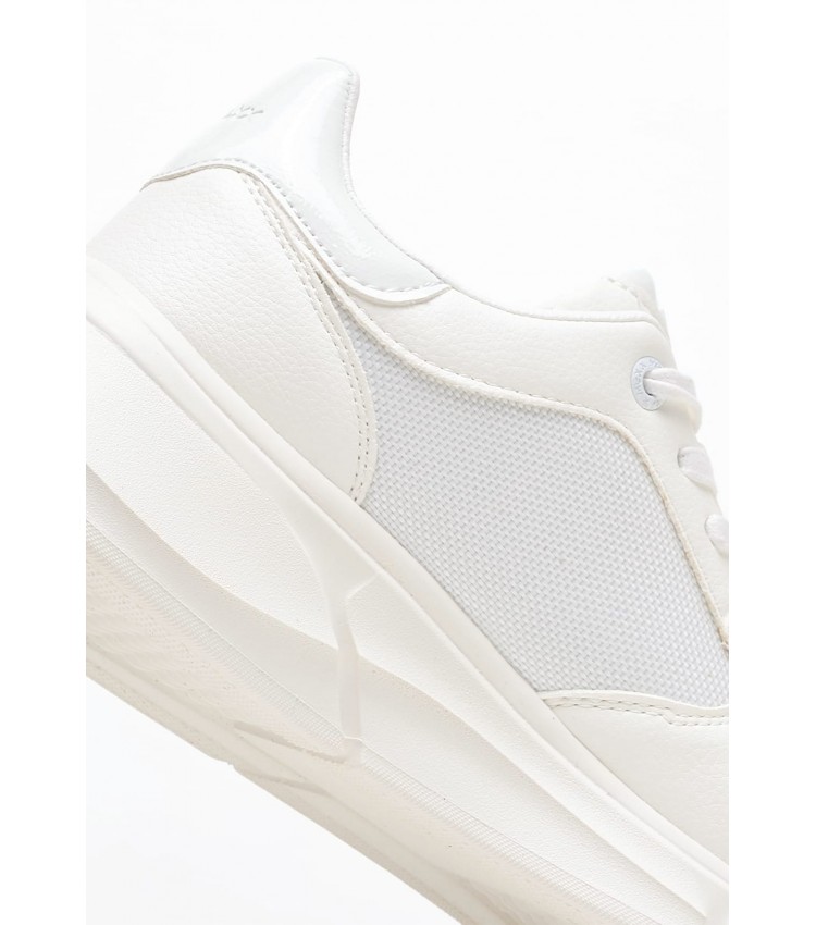 Women Casual Shoes Khira White ECOleather Mexx