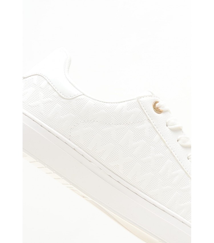 Women Casual Shoes Loua White ECOleather Mexx