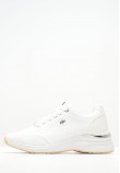 Women Casual Shoes Nena White Fabric Mexx