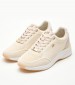 Women Casual Shoes Nena Beige Fabric Mexx