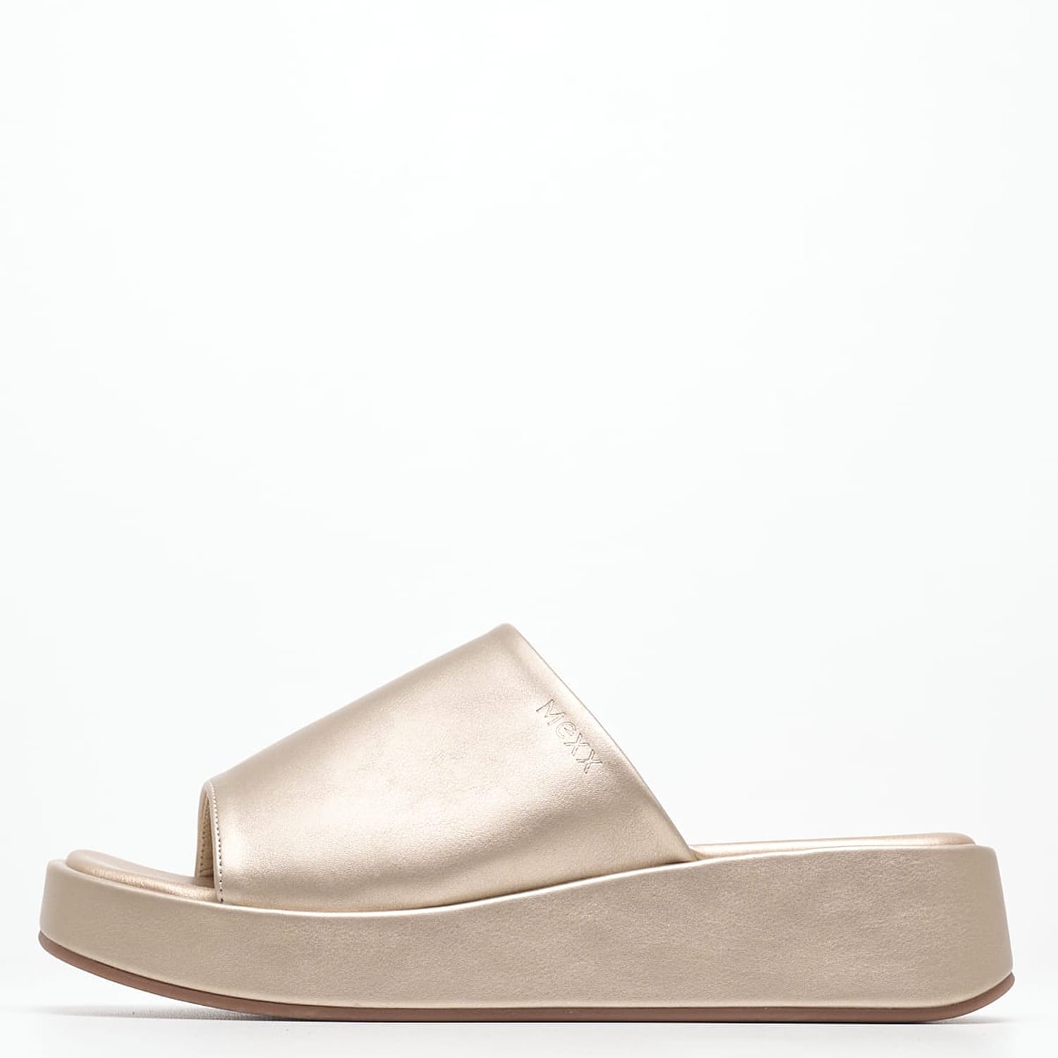 Γυναικείες Πλατφόρμες Χαμηλές Nica Χρυσό ECOleather Mexx