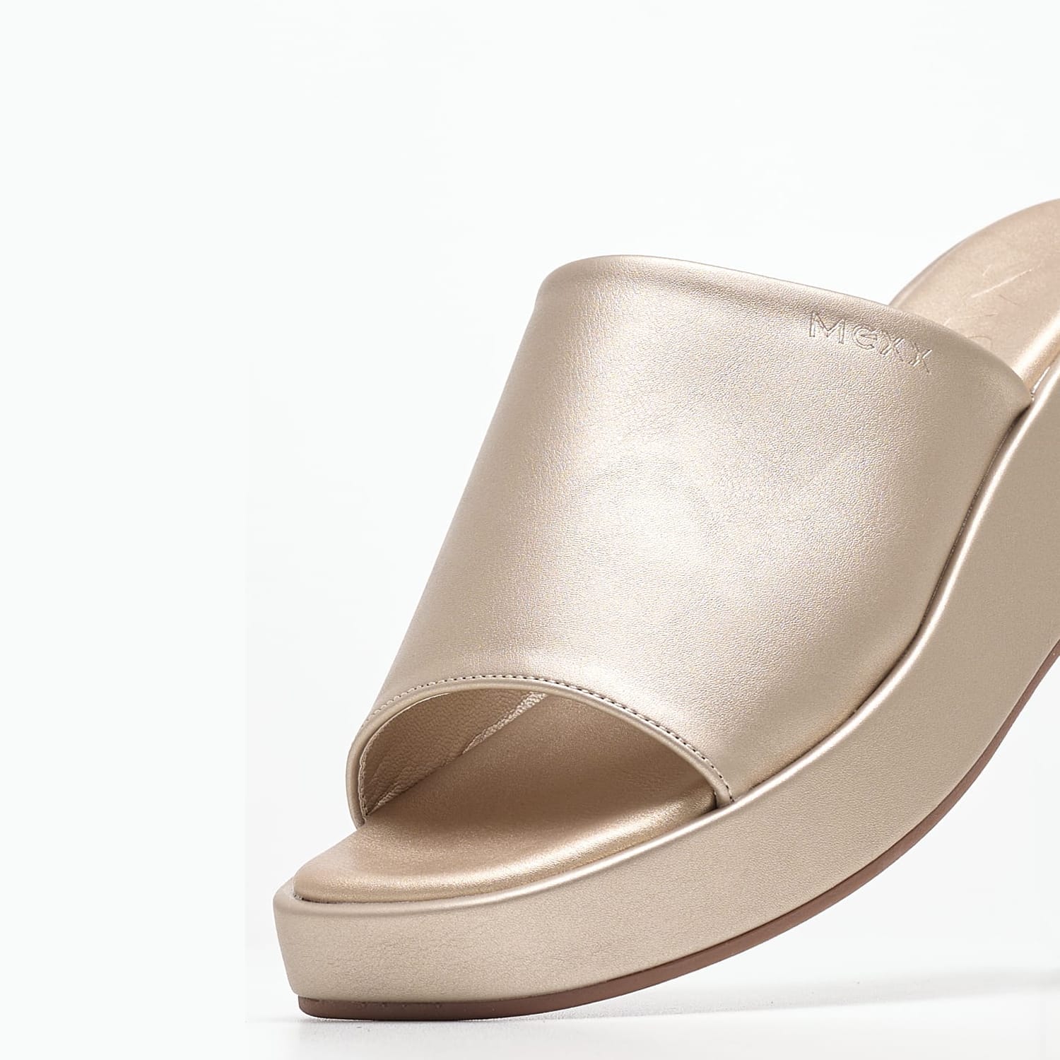 Γυναικείες Πλατφόρμες Χαμηλές Nica Χρυσό ECOleather Mexx