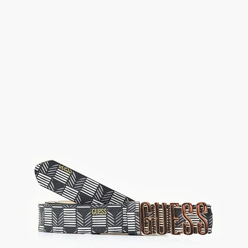 Women Belts 9115 Black ECOleather Guess