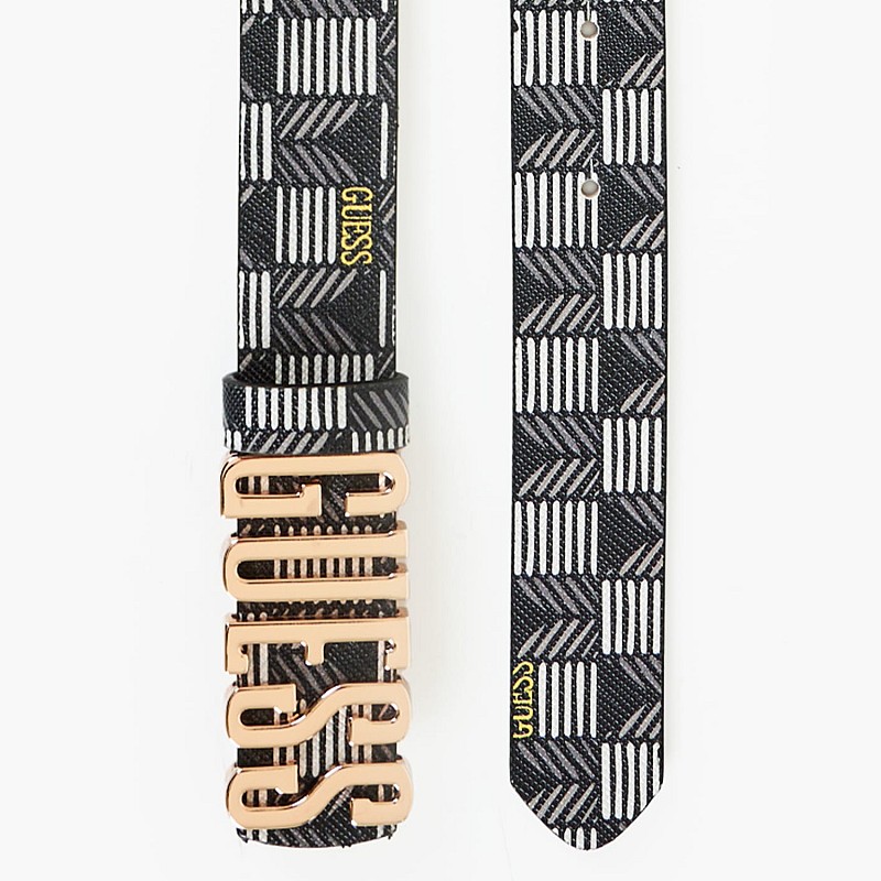 Women Belts 9115 Black ECOleather Guess
